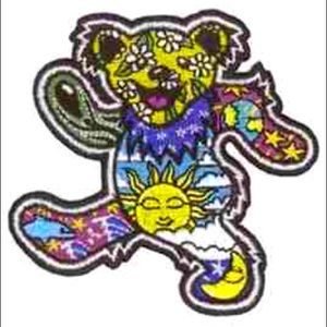 Grateful Dead - Psychedelic Bear Patch